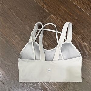 lululemon athletica lt Grey Sports Bra